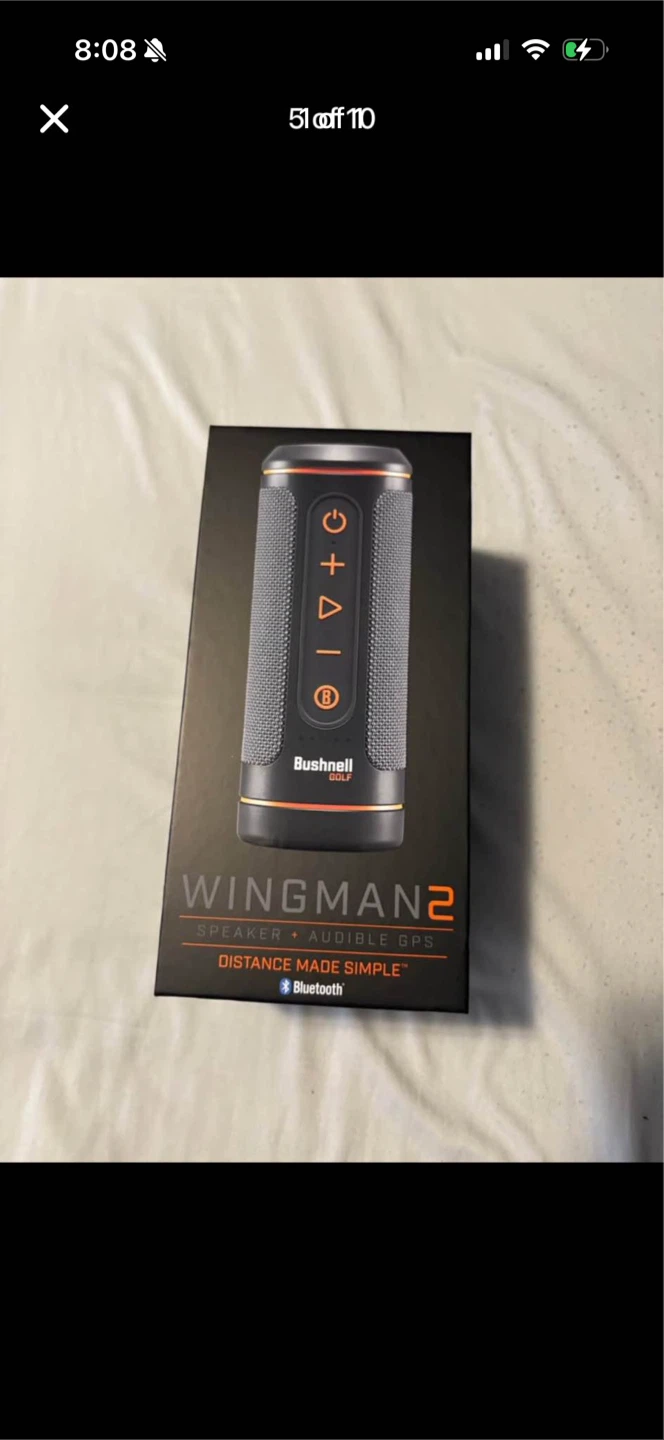 Bushnell Wingman 2 Speaker + Audible GPS