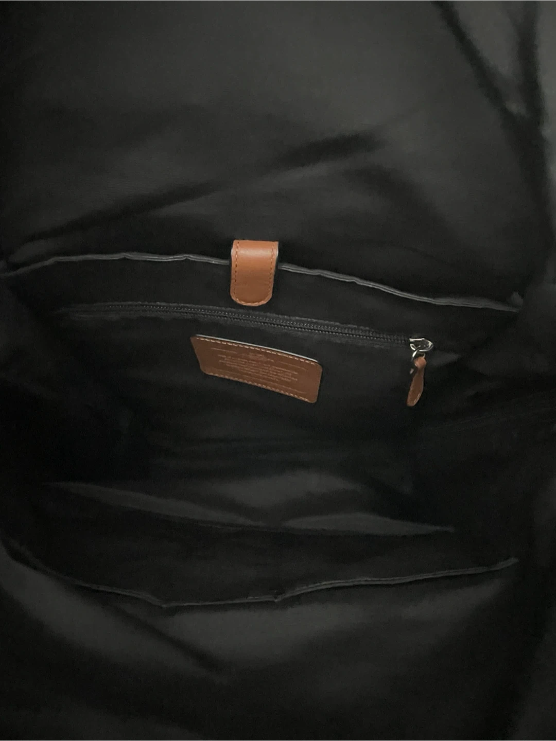 Coach leather backpack - photo 3