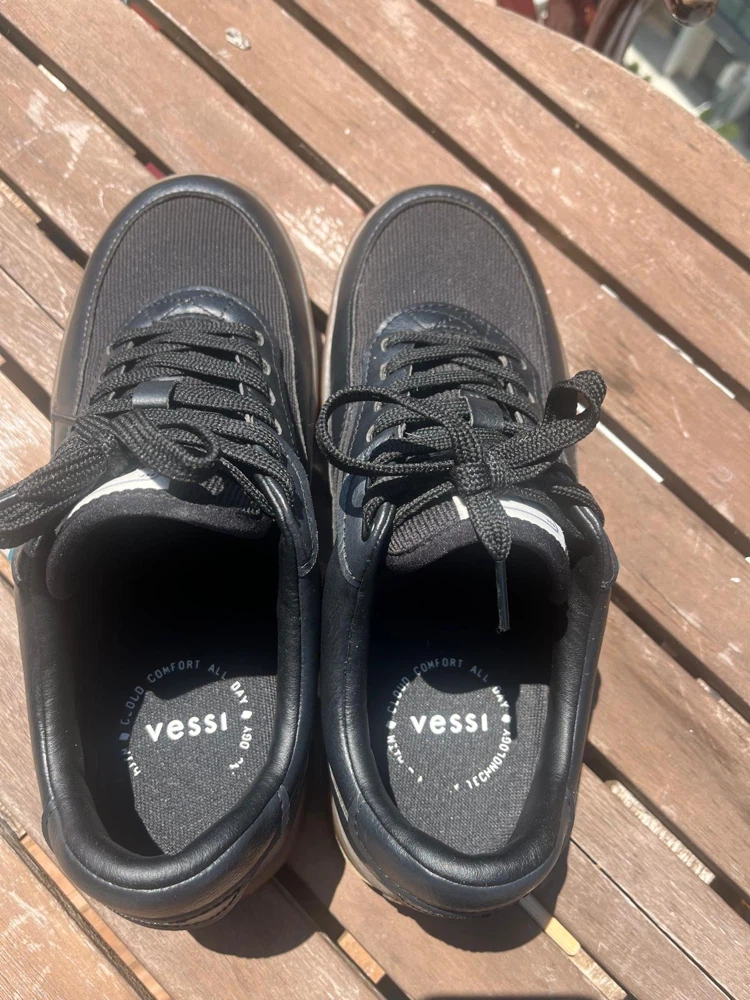 Vessi Footwear Black Sneakers