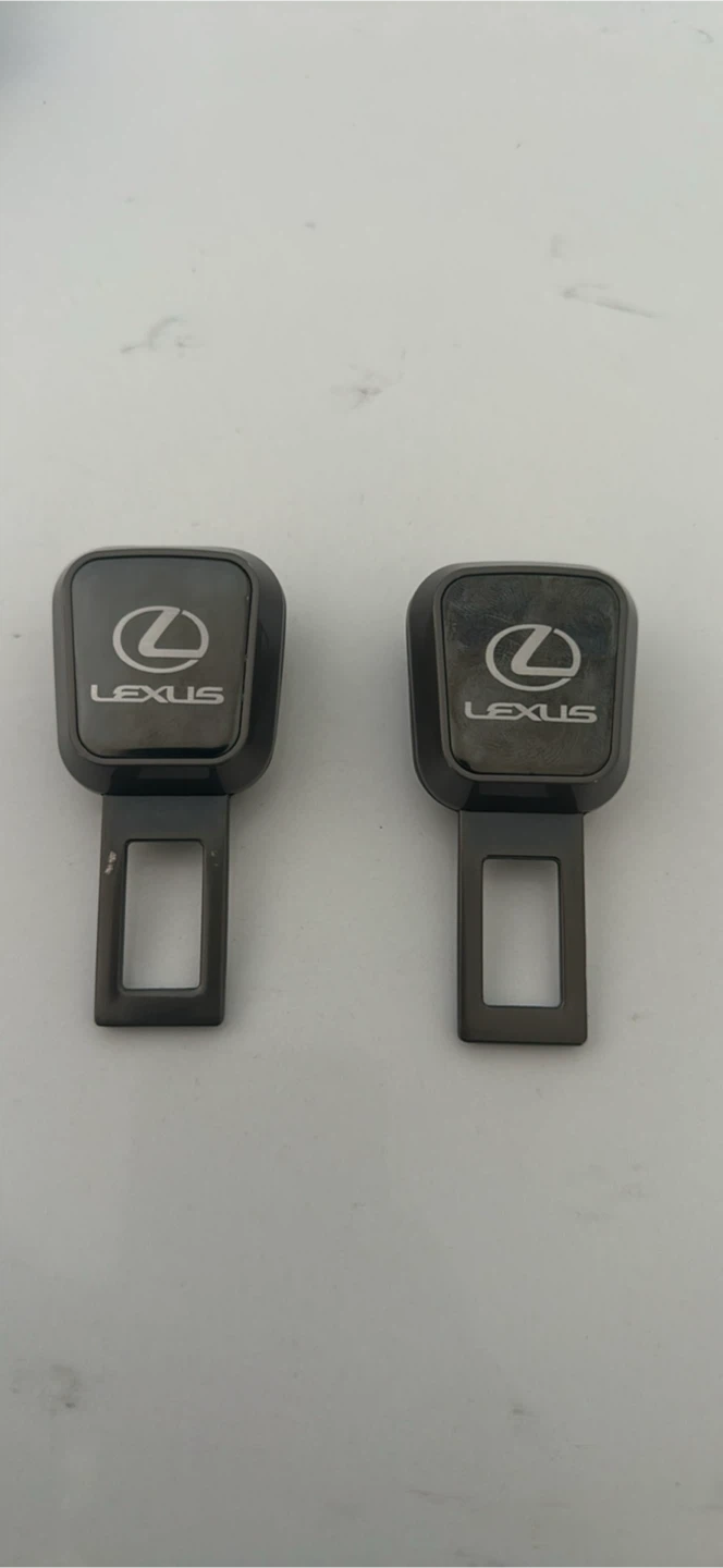 Lexus Seatbelt Extender Buckles - Set of 2