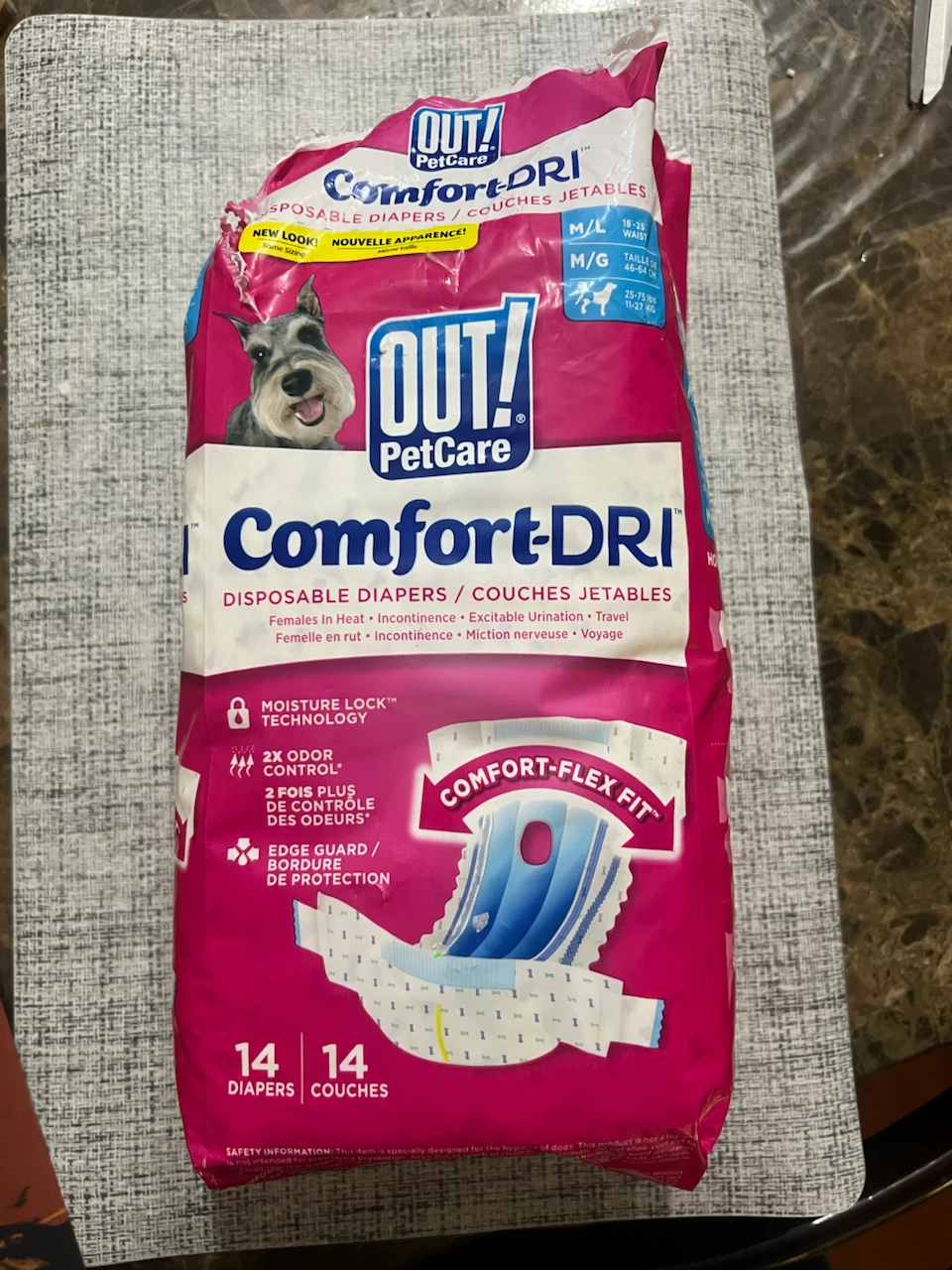 M/L pet diaper
