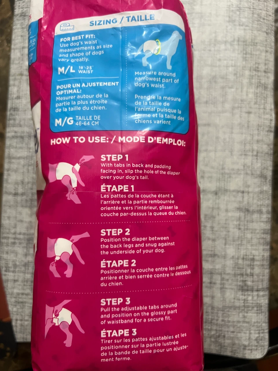 M/L pet diaper - photo 4