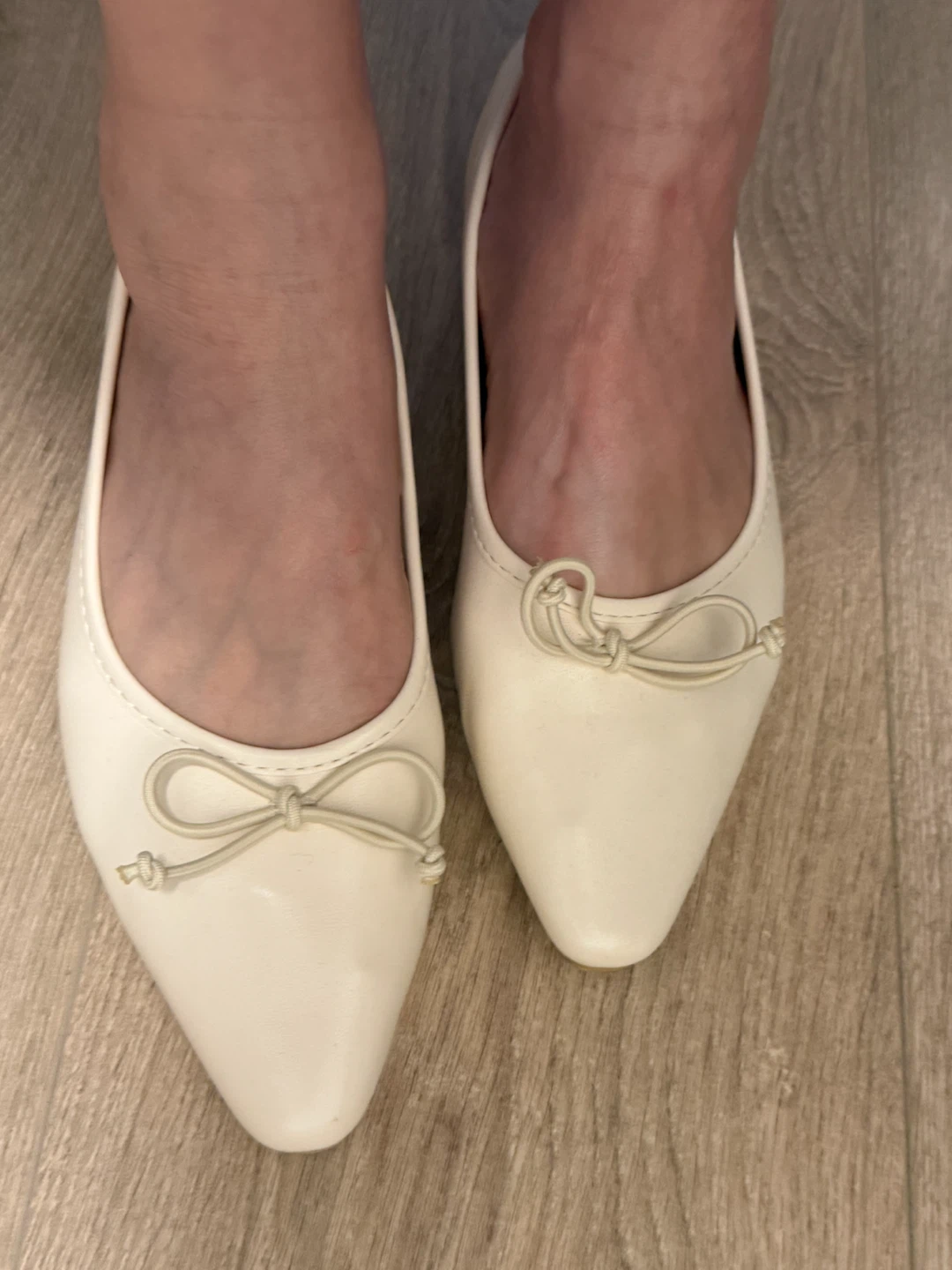 The Korner Ballet Flats - Cream Size 37