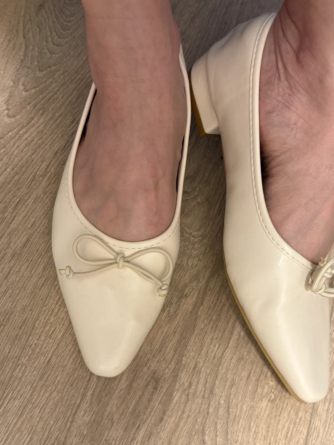 The Korner Ballet Flats - Cream Size 37 - photo 2