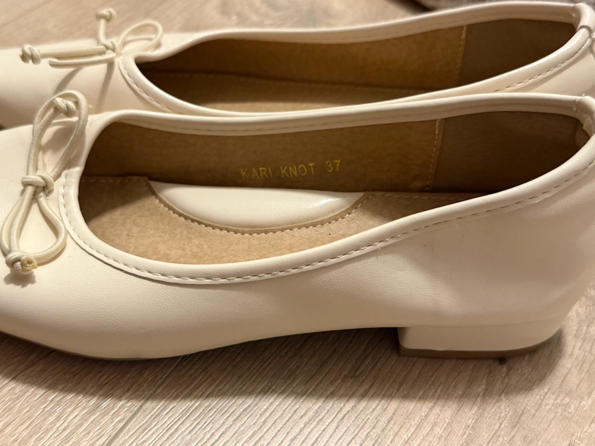 The Korner Ballet Flats - Cream Size 37 - photo 4