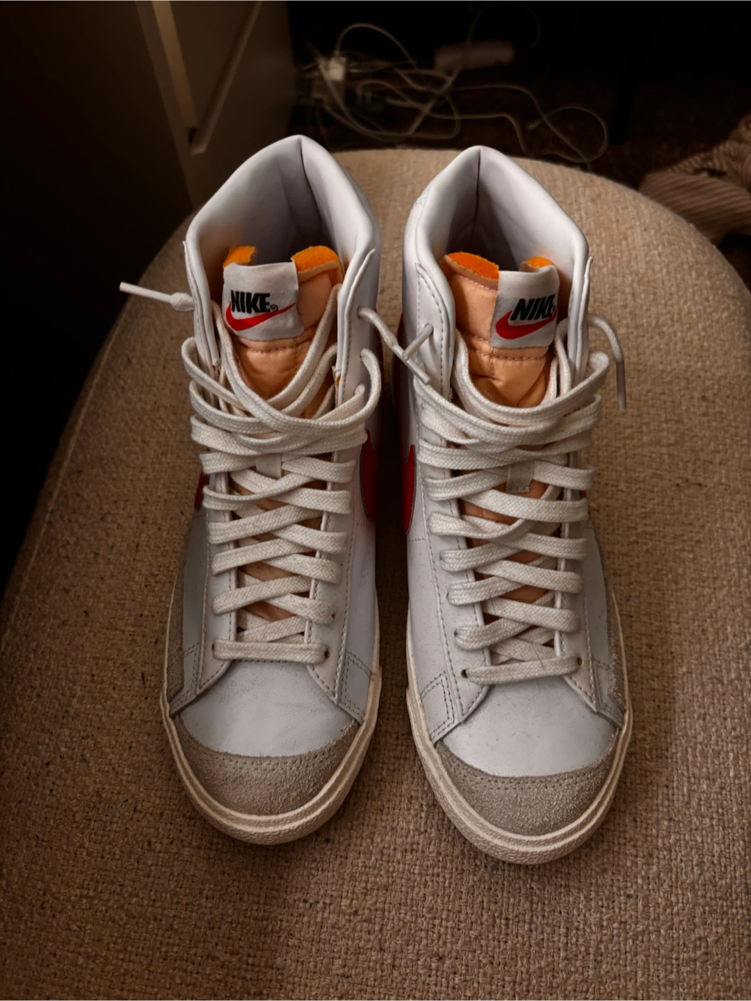Nike blazers- size 8.5 woman’s - photo 3