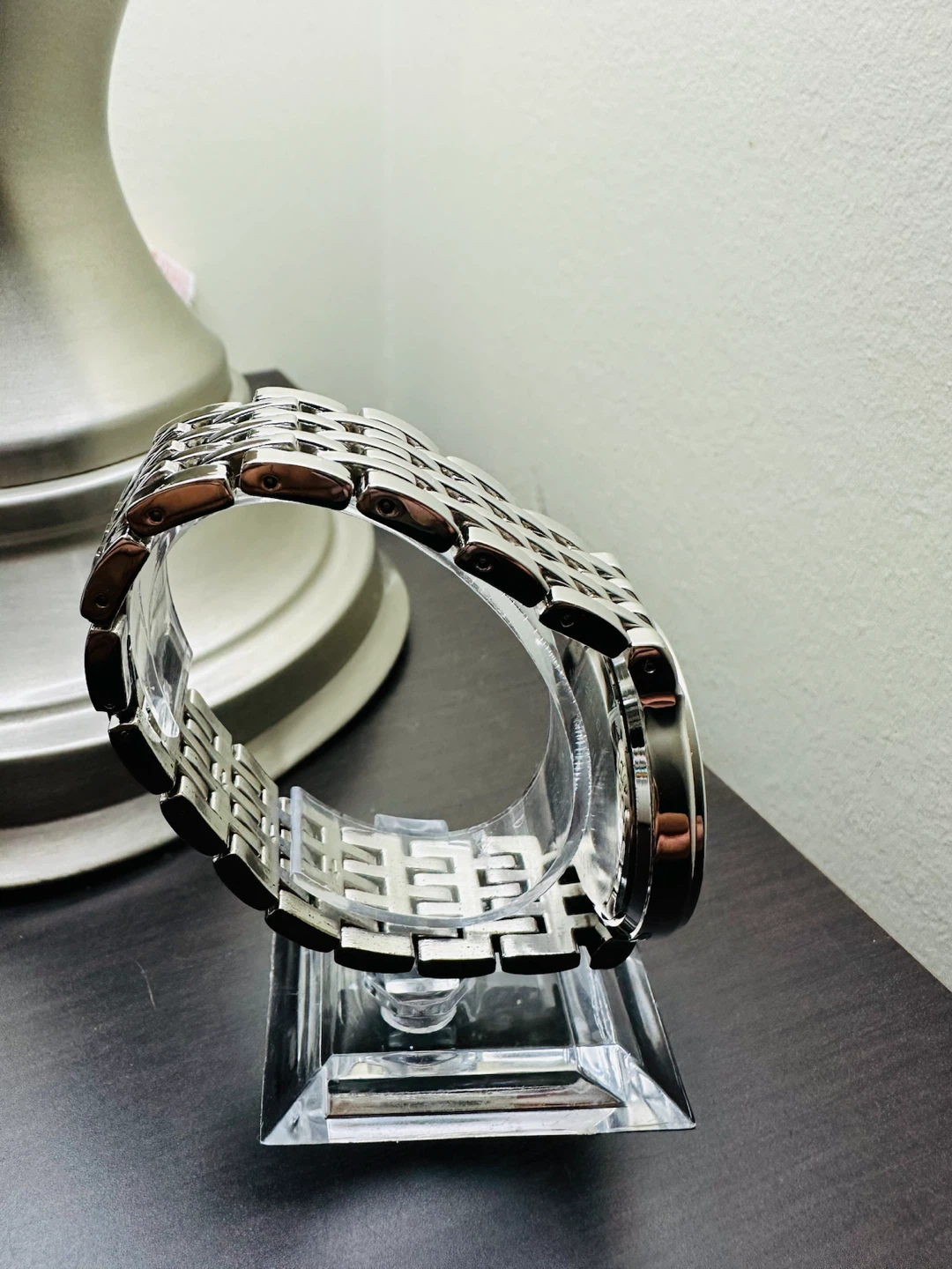 Gruen Stainless Steel Bezel Women's Watch - photo 4