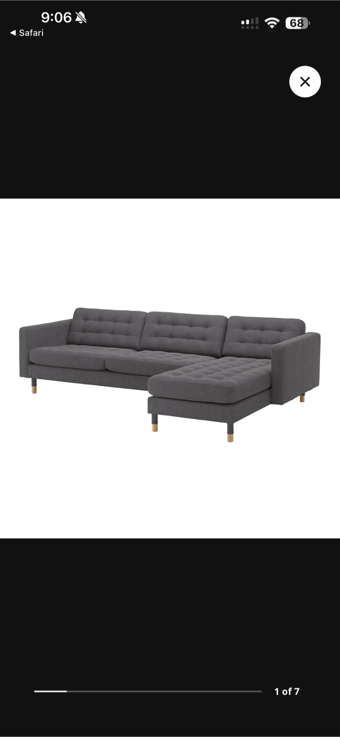 Grey Sectional Sofa IKEA