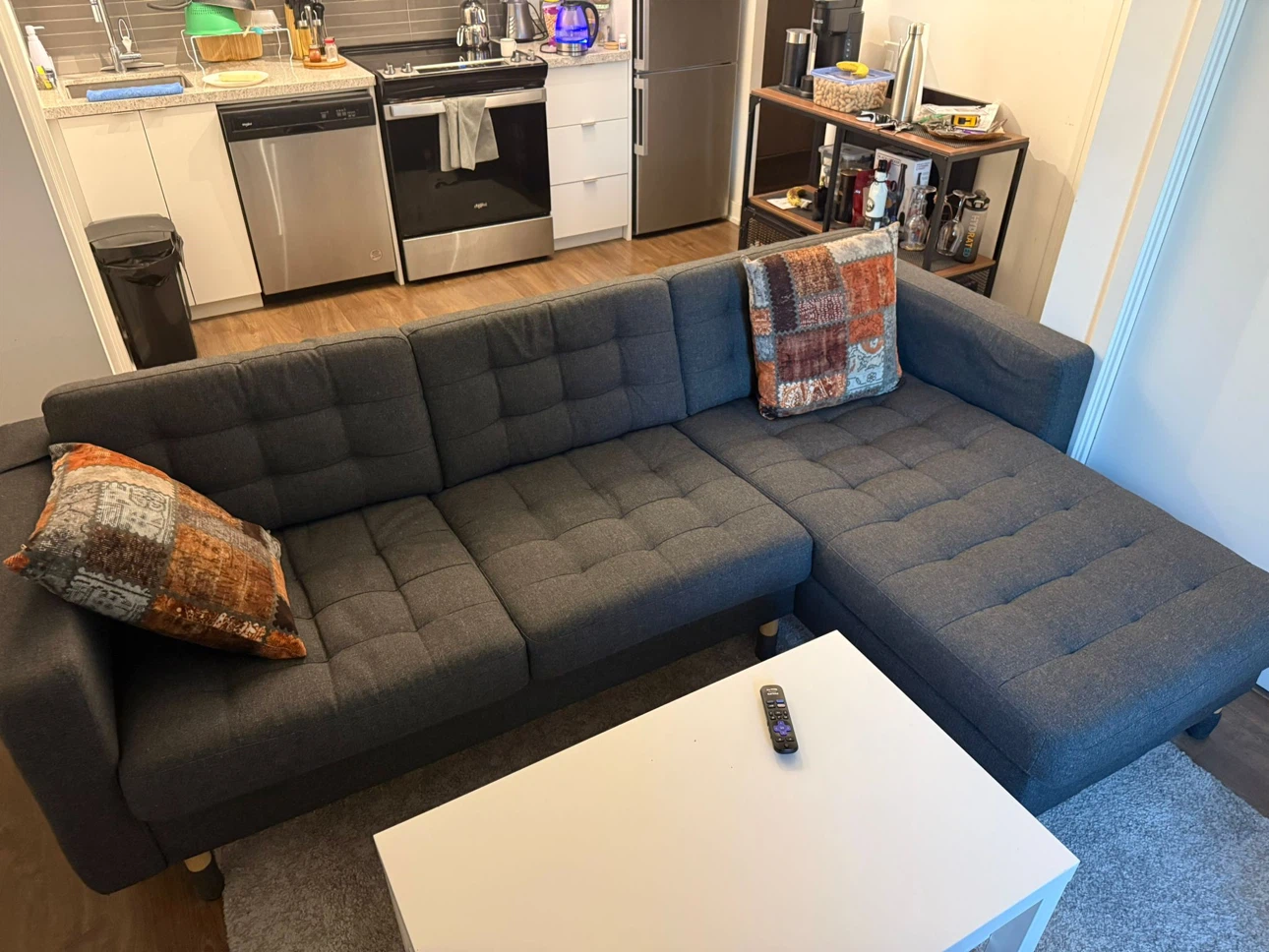 Grey Sectional Sofa IKEA - photo 4