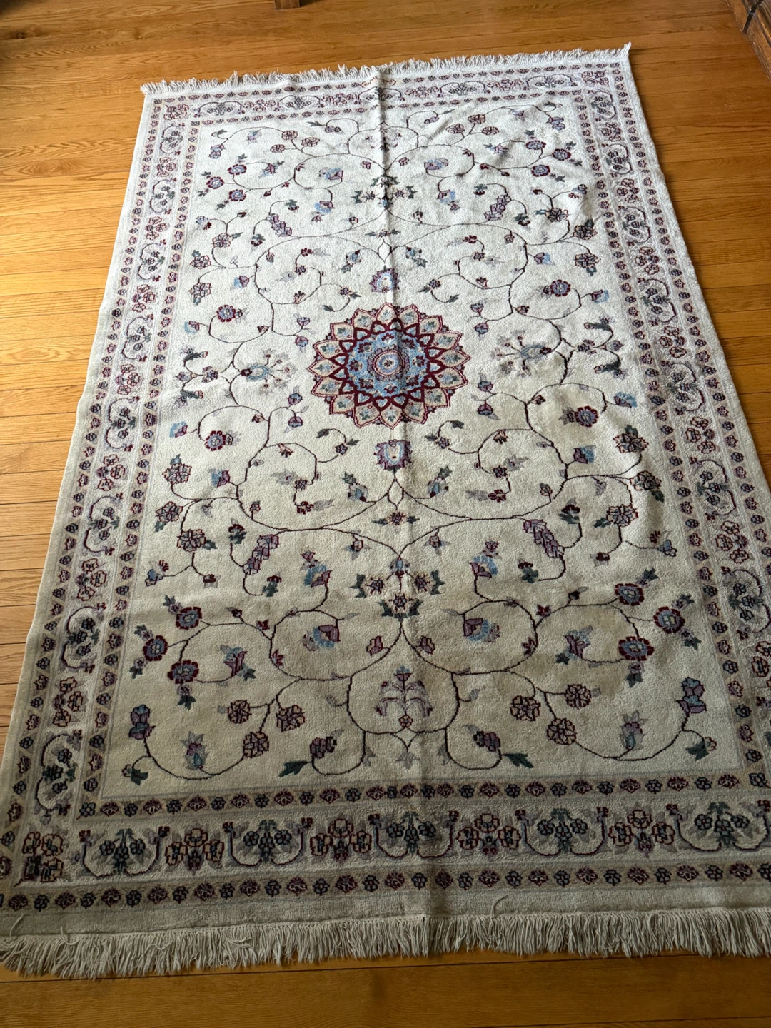 8’ × 5’ Hand-Knotted Afghan Area Rug