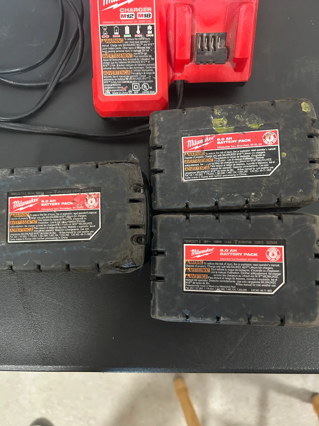 Milwaukee M18 XC6.0 Batteries and M18 Charger Bundle - photo 4