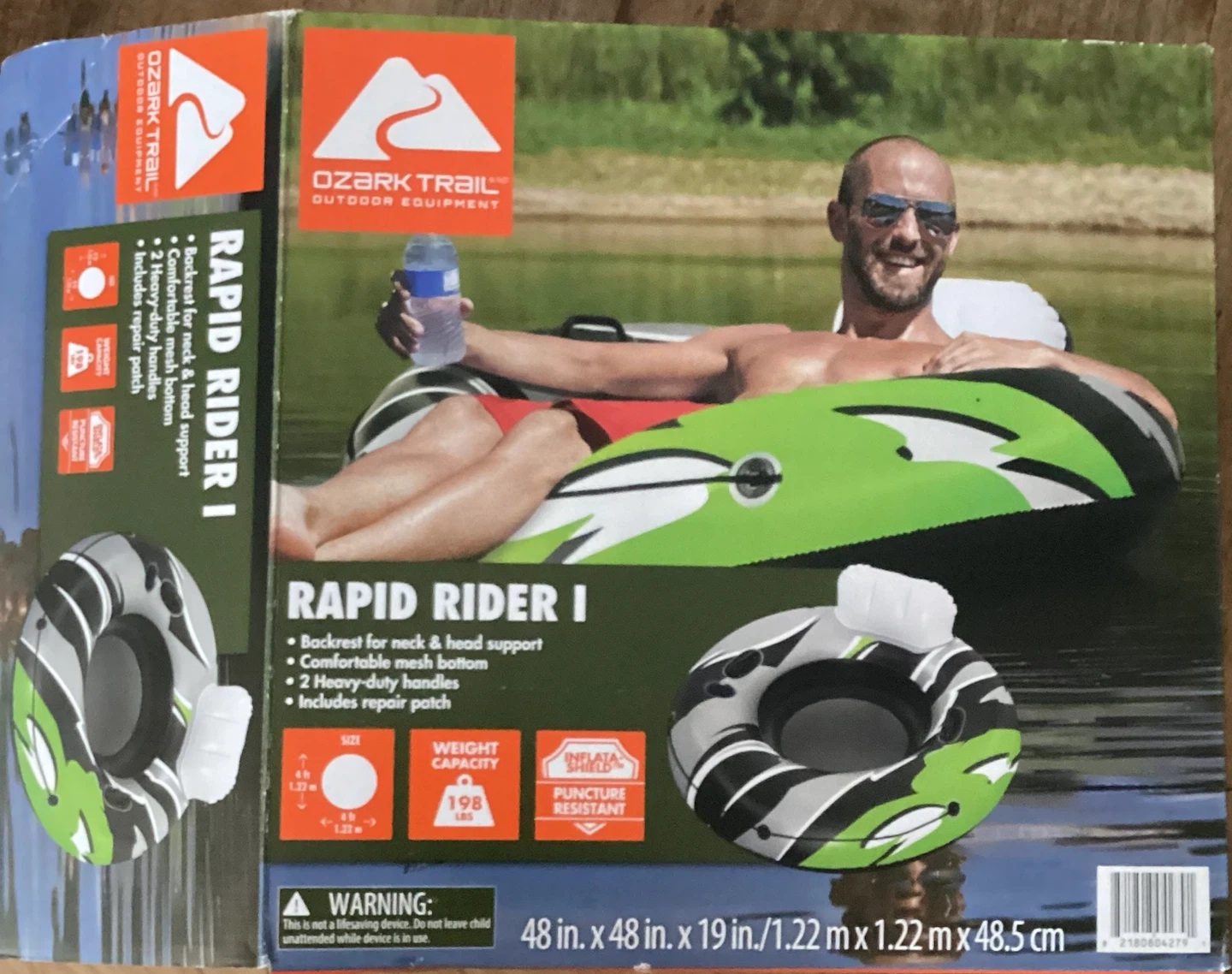 Ozark Trail Rapid Rider I River Tube - photo 3