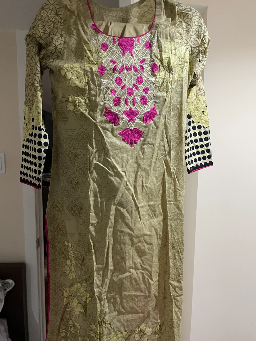 Dress (lawn and cotton) - photo 2