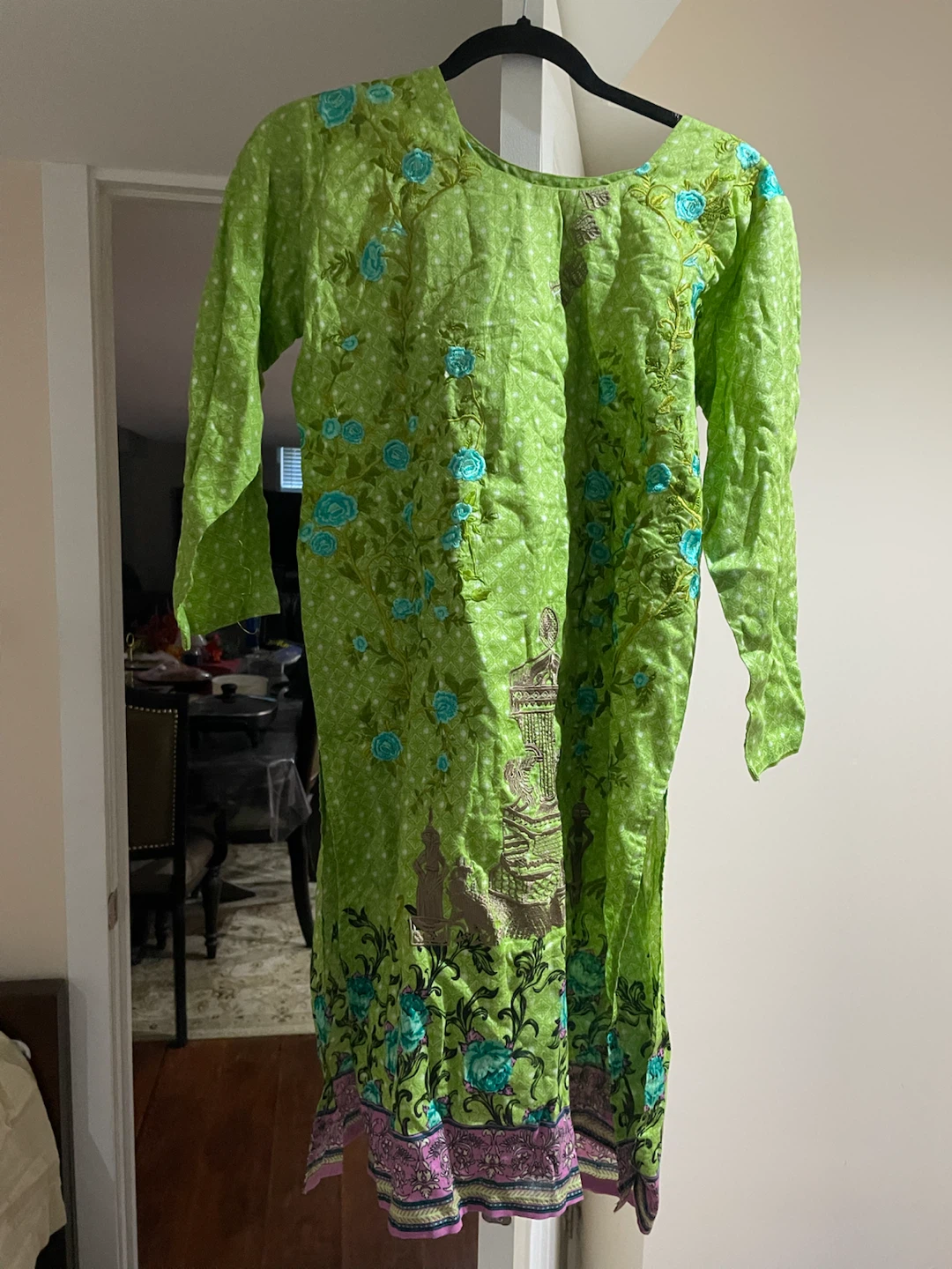 Dress (lawn and cotton) - photo 5