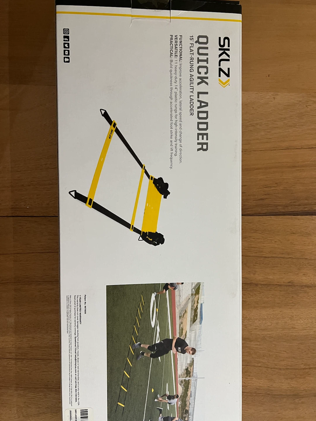 SKLZ Quick Ladder 15' Flat-Rung Agility Ladder - photo 3