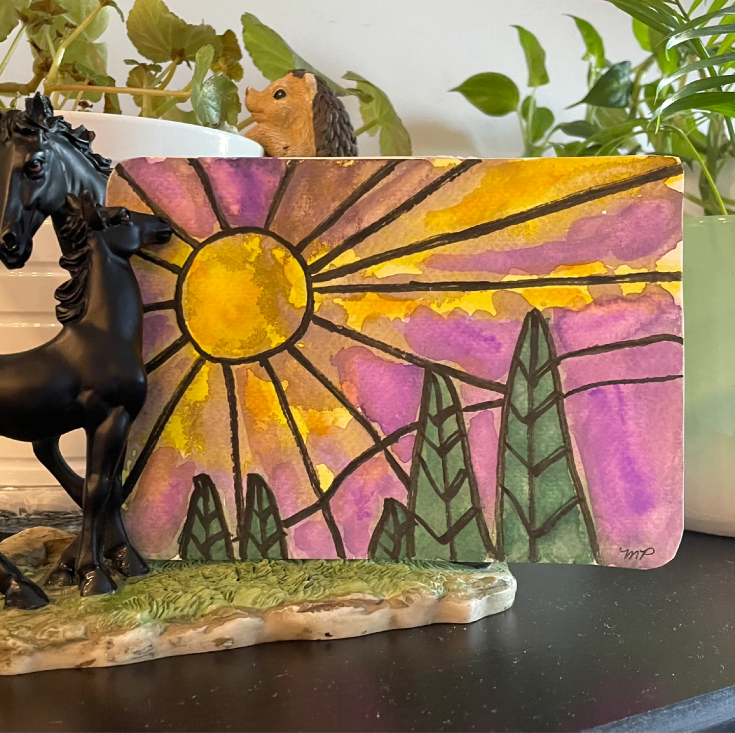 Watercolor Paintings 5x7 - photo 4