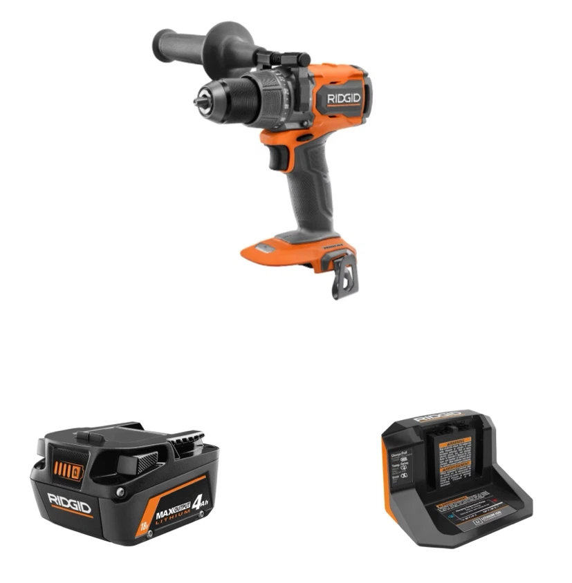 RIDGID 18V Brushless Cordless 1/2 in. Hammer Drill/Driver - photo 2