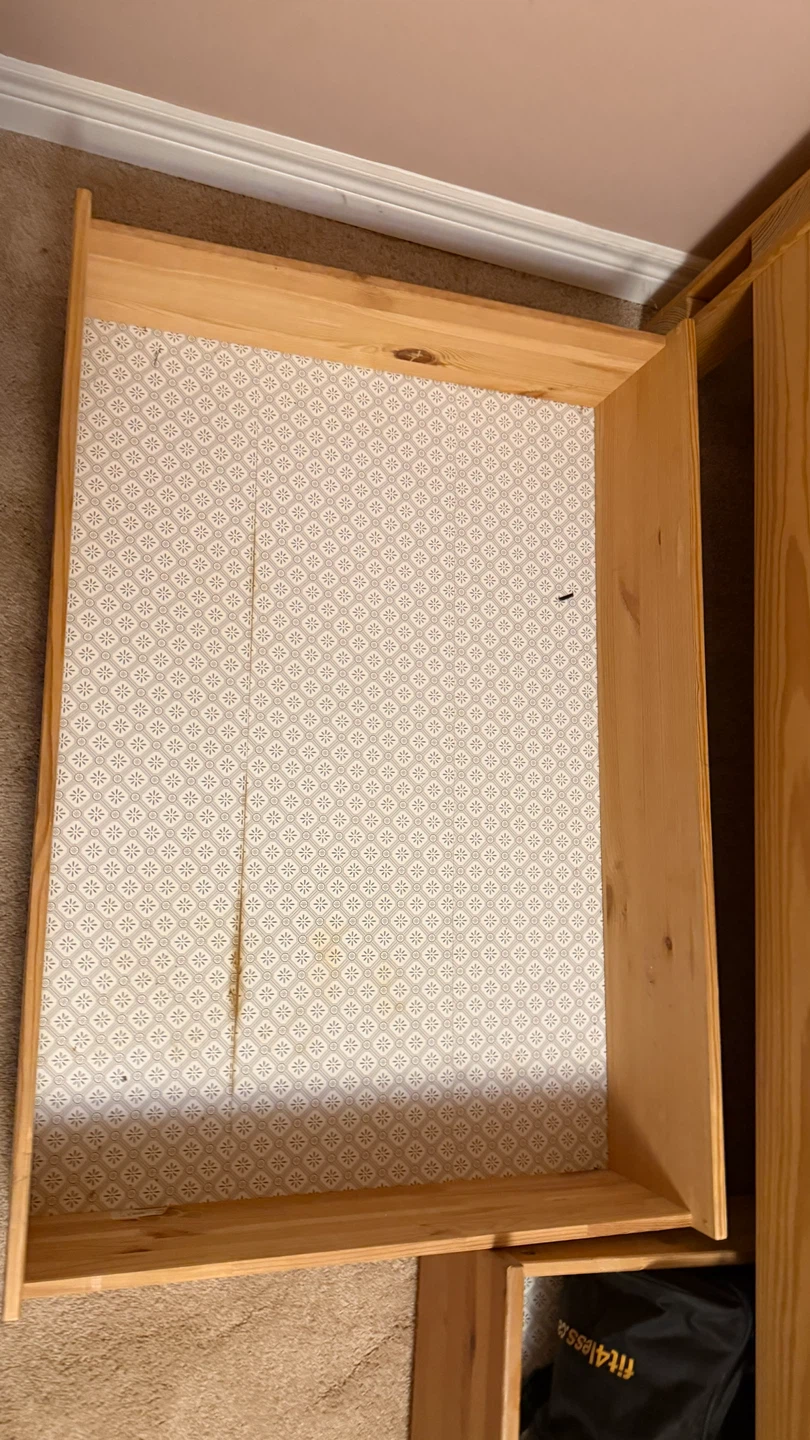 Wooden Twin Bed Frame with Drawers - photo 4