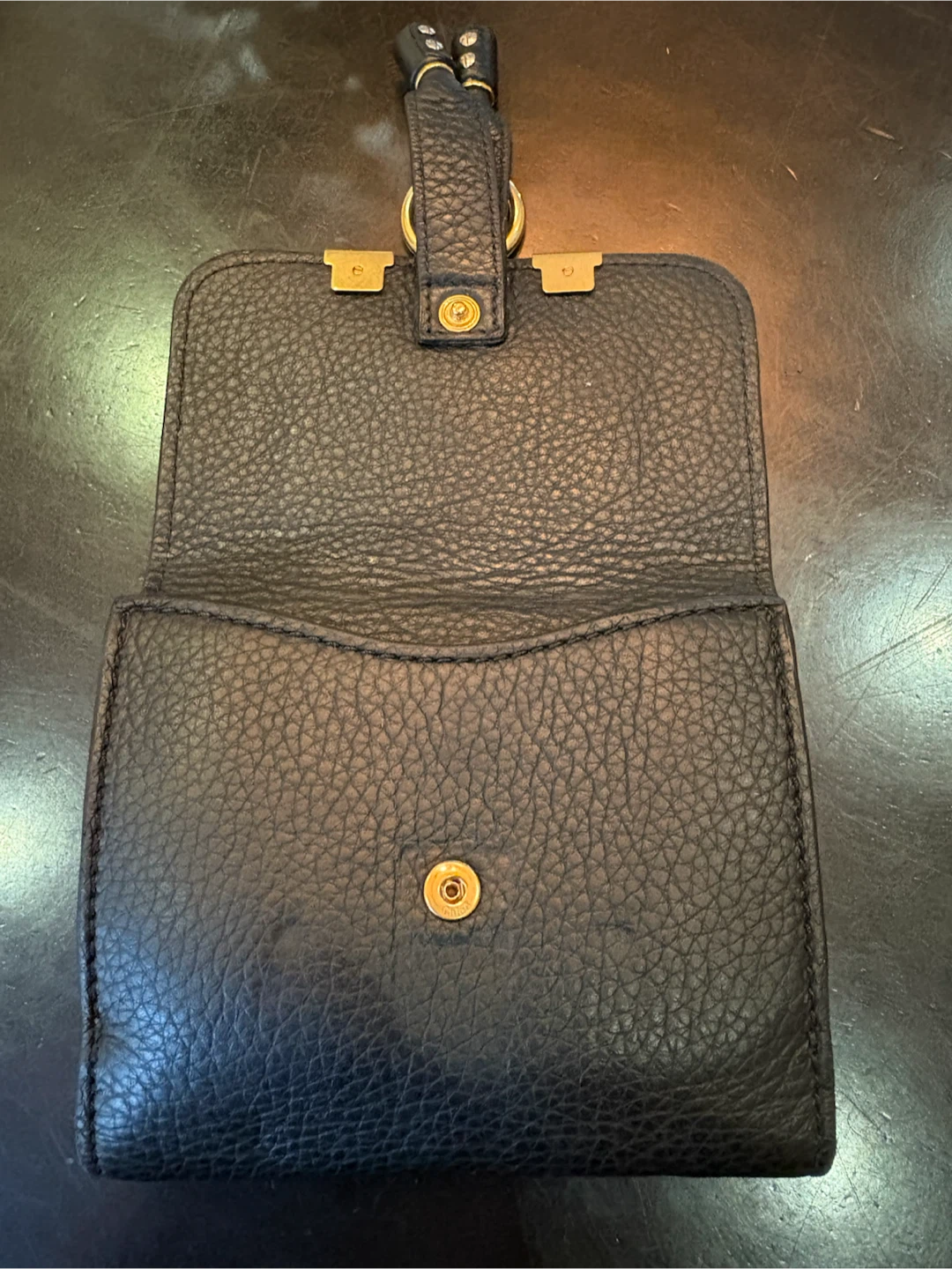 Chloe black wallet - photo 3