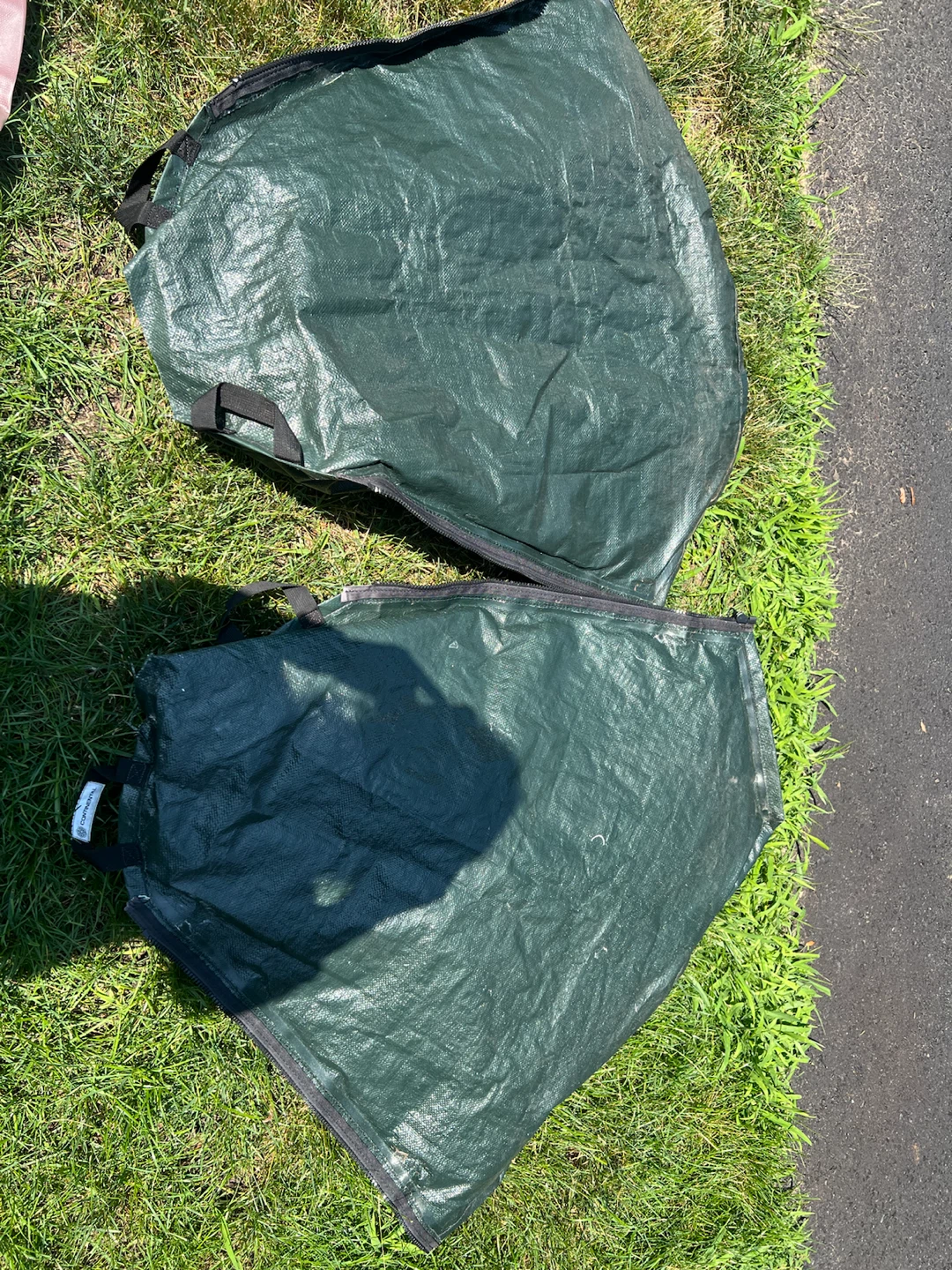Green tree water bags