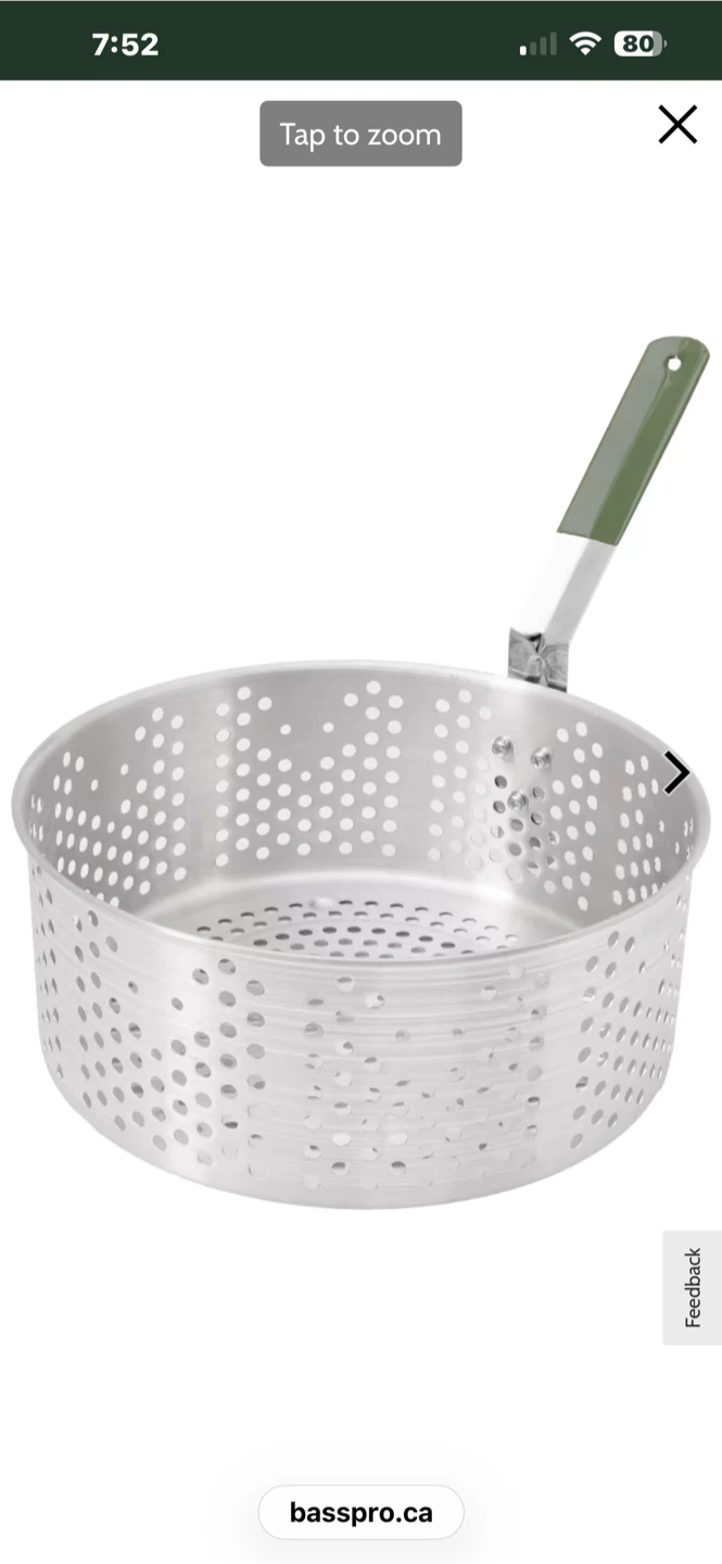 Bass Pro Shops Deep Fryer Pot with Thermometer - photo 2
