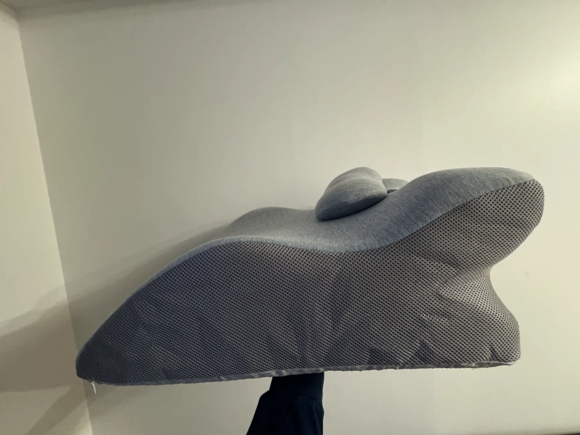 Grey Ergonomic Seat Cushion with Headrest - photo 2