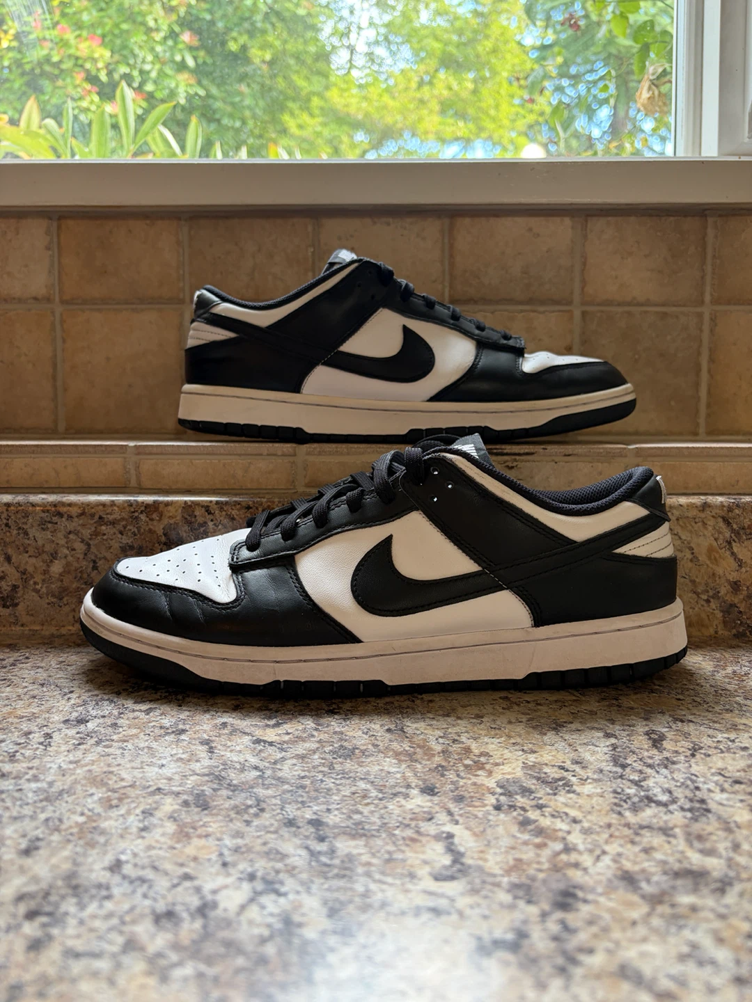 Nike Dunk Low Black White Sneakers