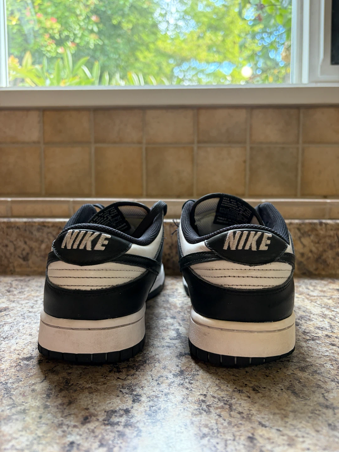 Nike Dunk Low Black White Sneakers - photo 2