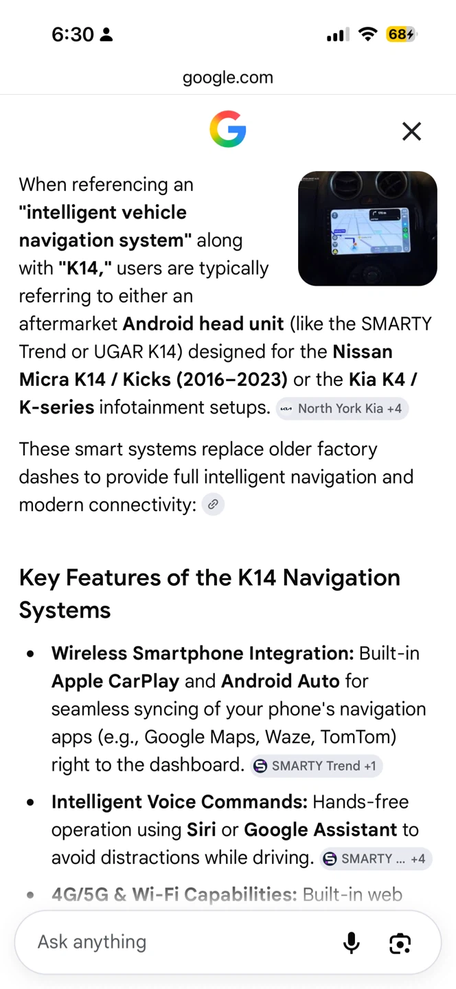 SMARTY K14 Intelligent Vehicle Navigation System - photo 3