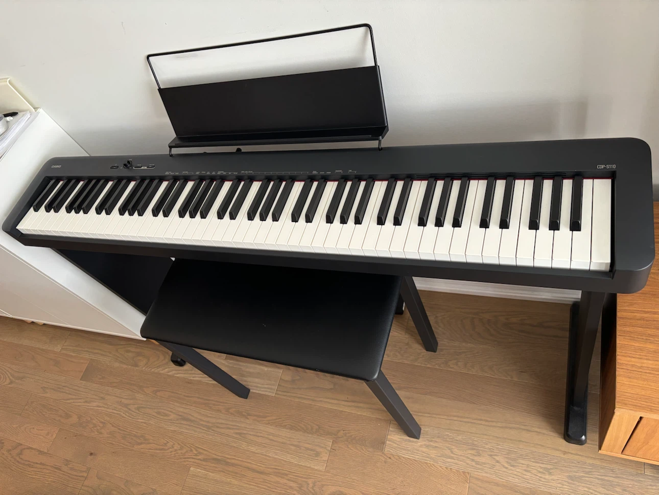 Casio CDP-S110 Digital Piano with Bench - photo 3