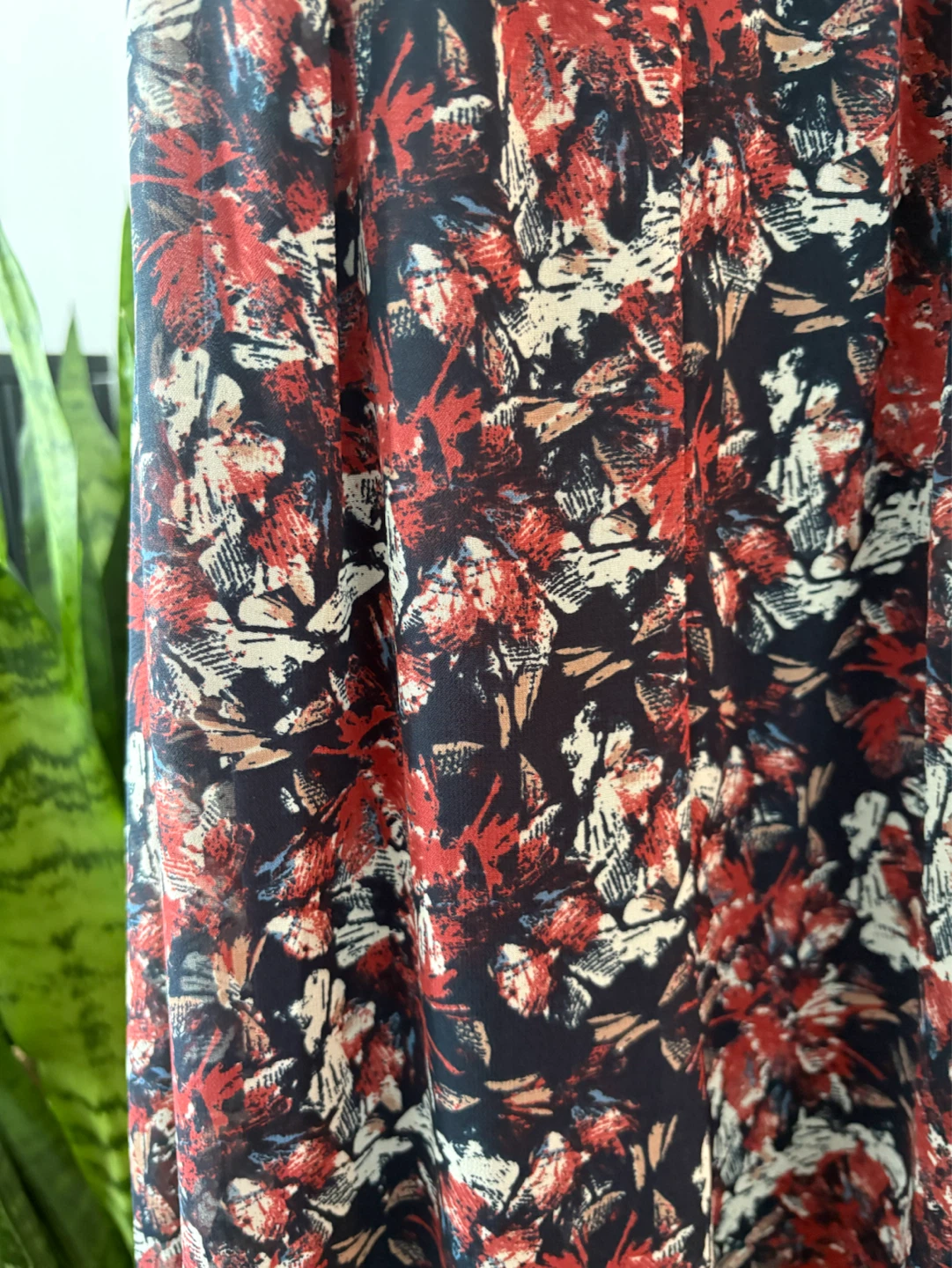 Lush Floral Halter Dress XS - photo 3