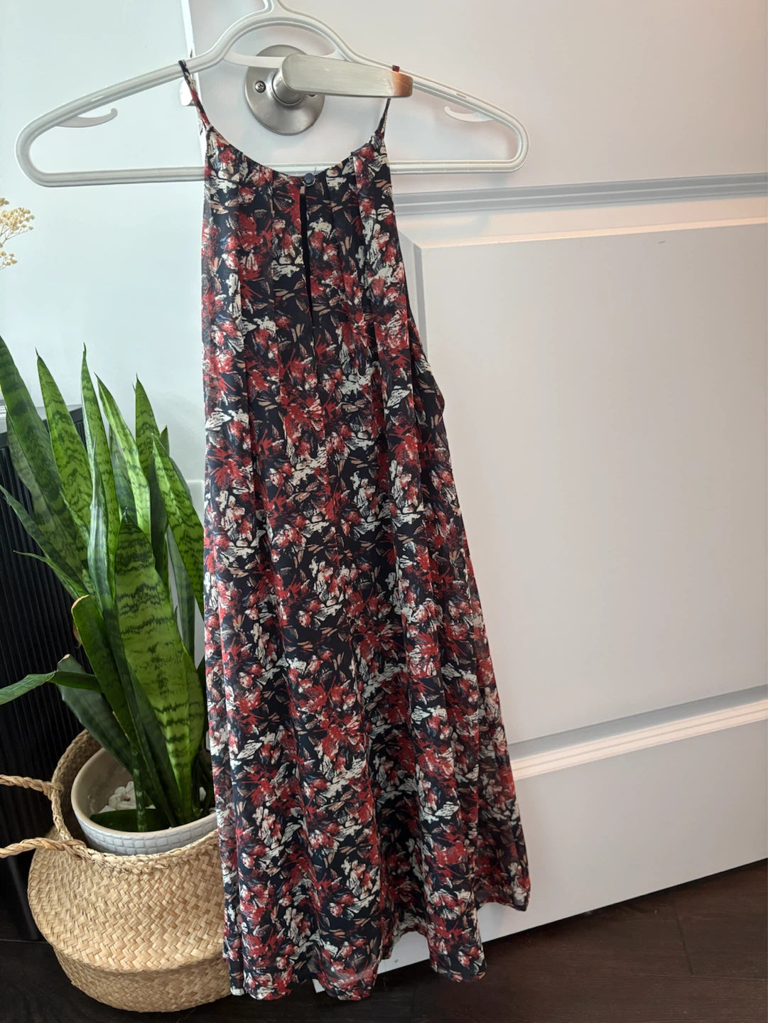 Lush Floral Halter Dress XS - photo 2