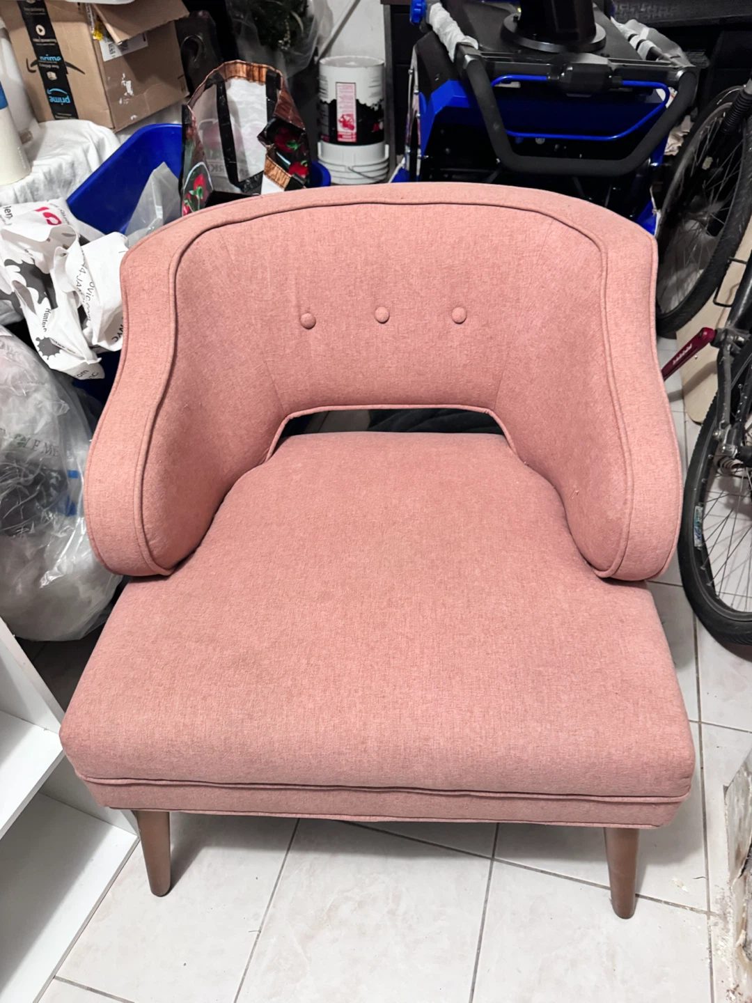 Pink Accent Chair