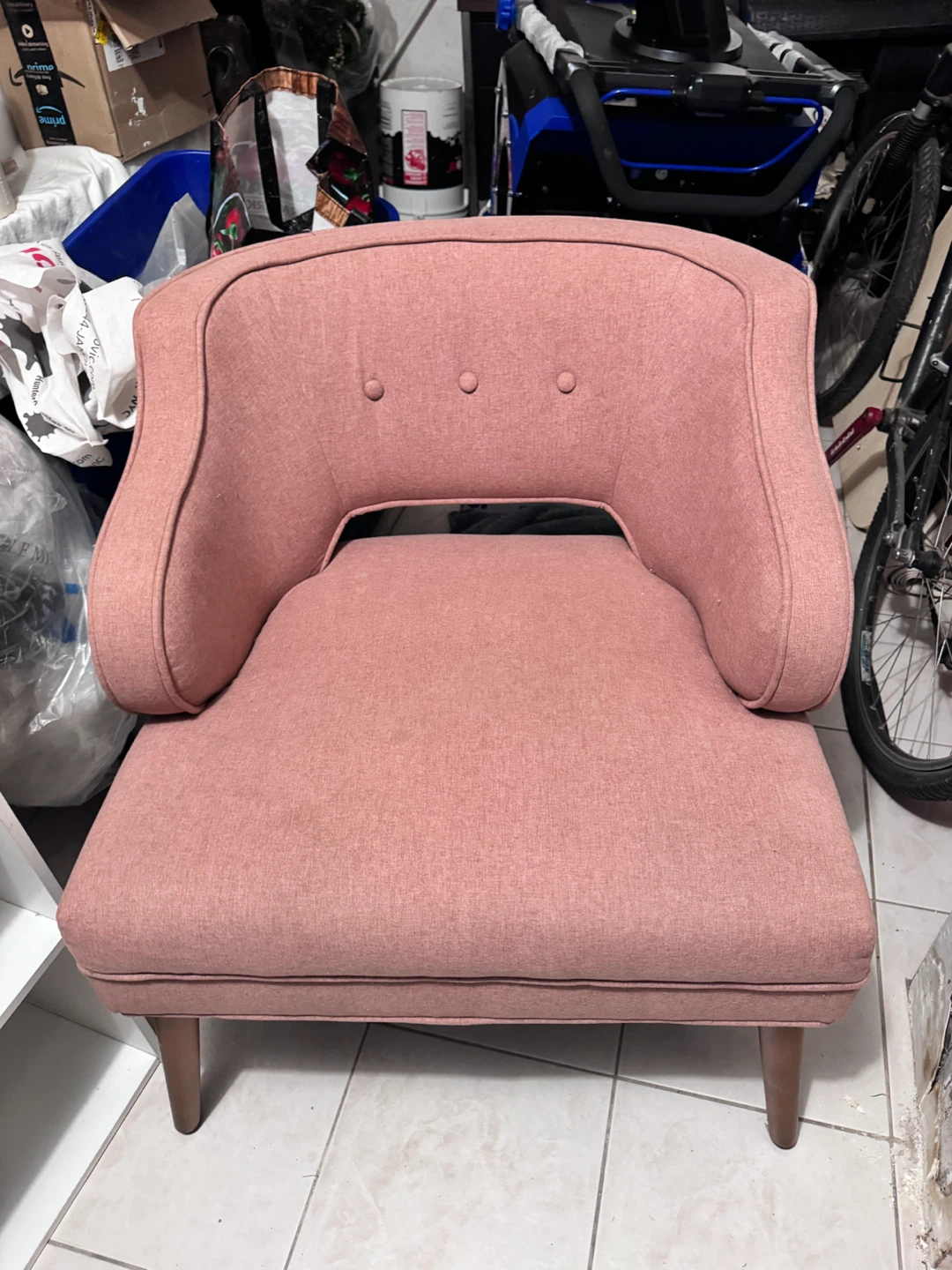 Pink Accent Chair - photo 2
