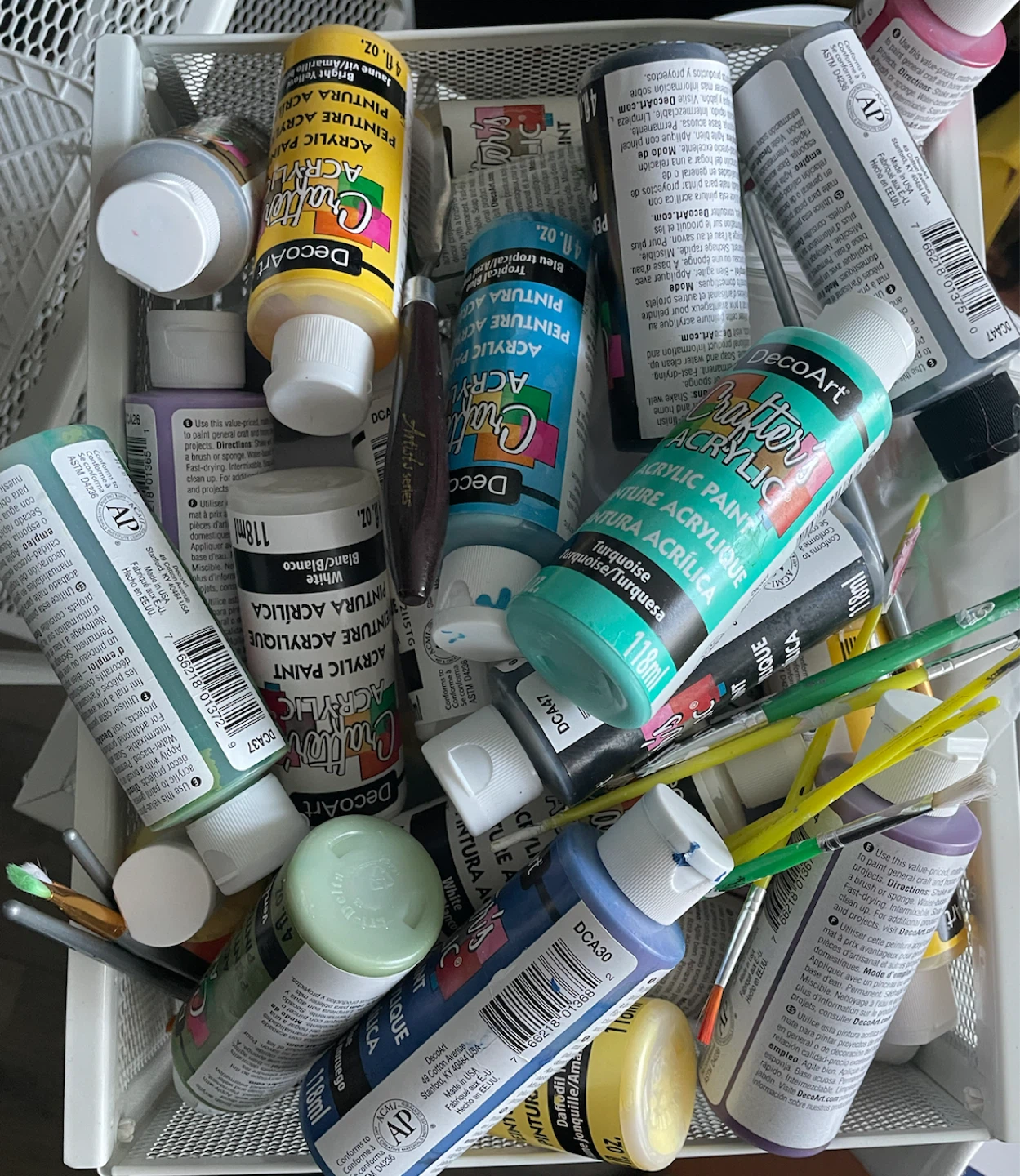 ⚠️MUST GO⚠️ DecoArt Crafter's Acrylic Paint Lot