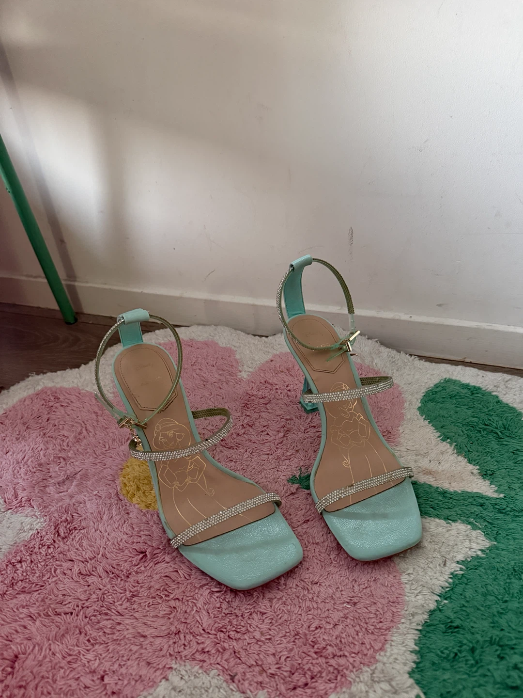 ALDO x Disney Princess Ariel Heeled Sandals Size 7