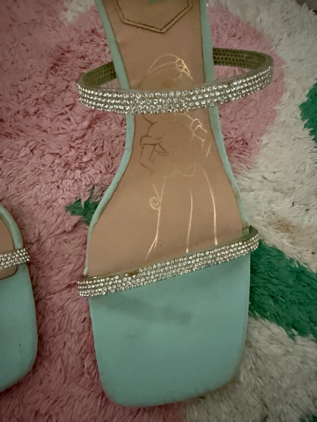 ALDO x Disney Princess Ariel Heeled Sandals Size 7 - photo 3