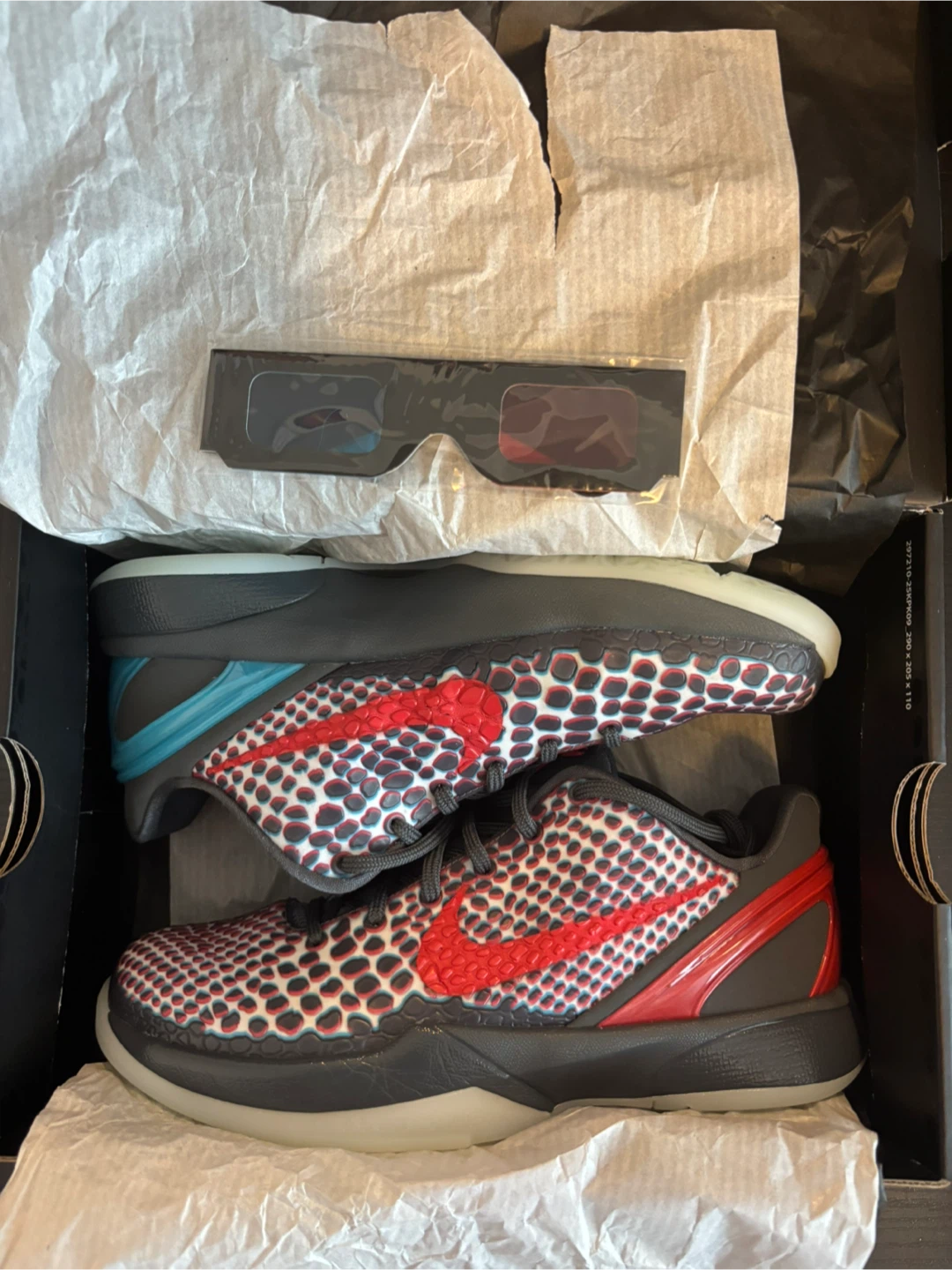 Nike Kobe 6 ASG Hollywood 3D size 7y