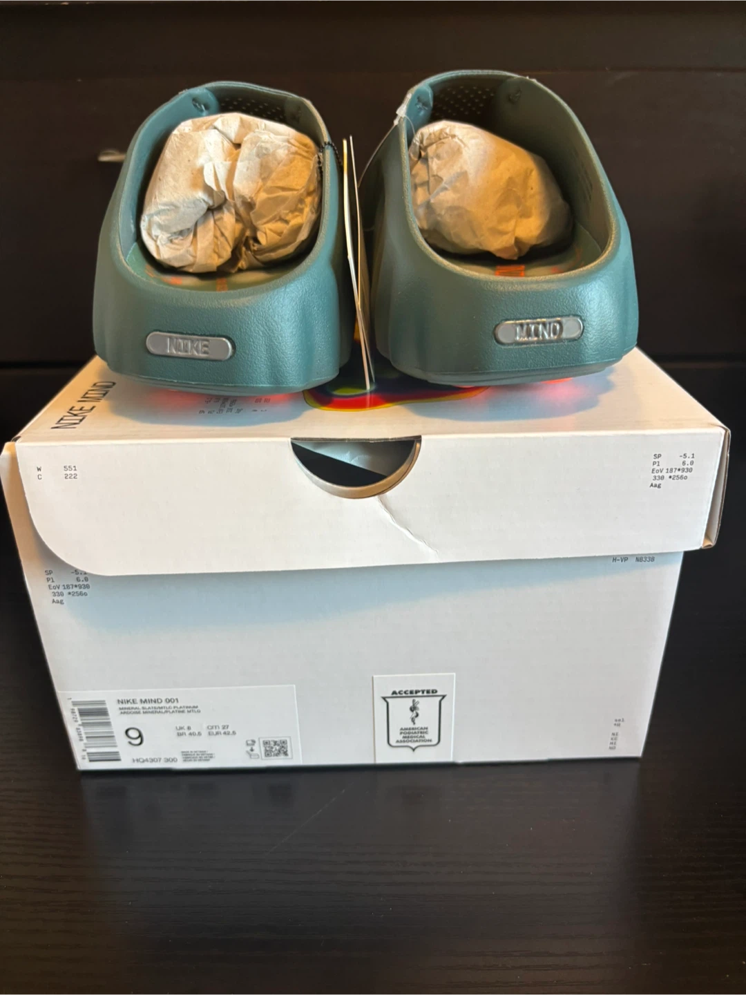 Nike Mind 001 Slides size 9 Men’s/10 Women’s - photo 3