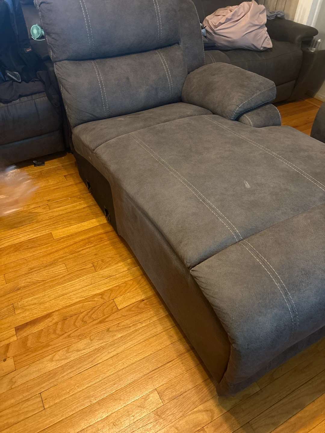 Grey Chaise Lounge - photo 3