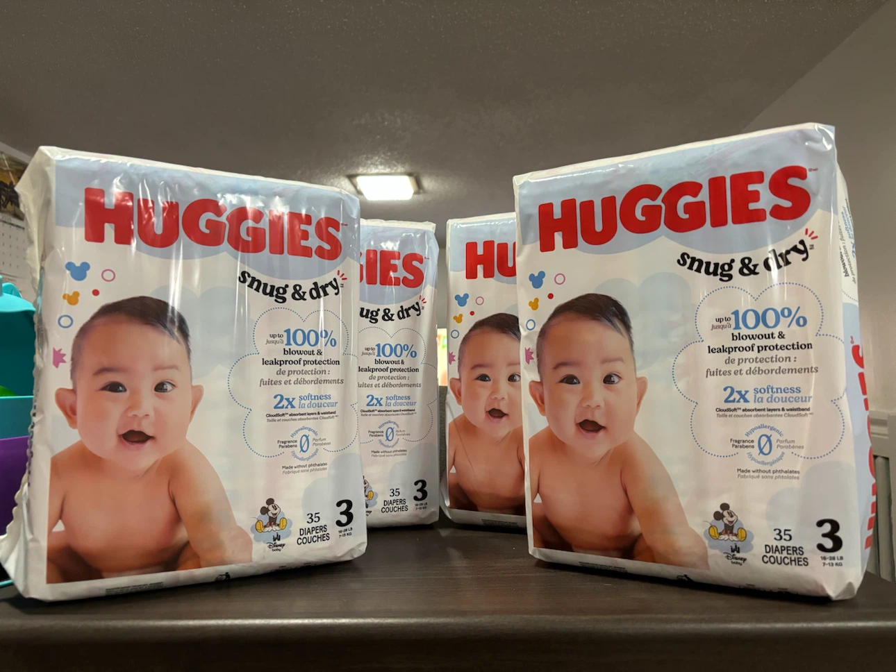 Huggies Snug & Dry Diapers Size 3