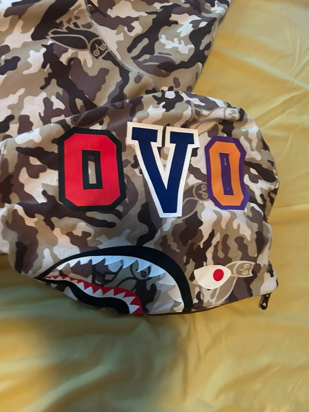Bape/OVO collaboration reversible hoodie - photo 3