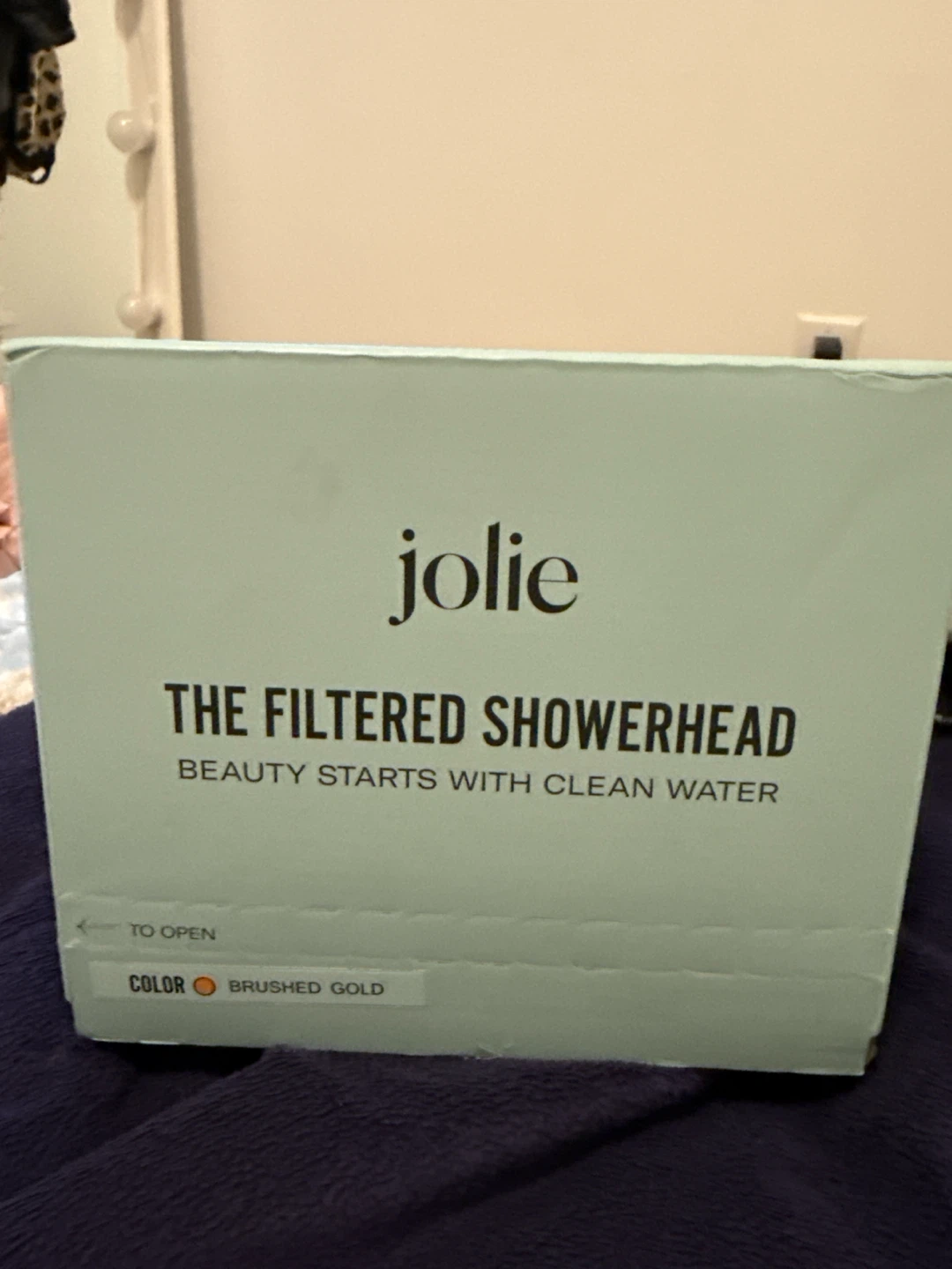 Jolie Filtered Showerhead - Brushed Gold - photo 4