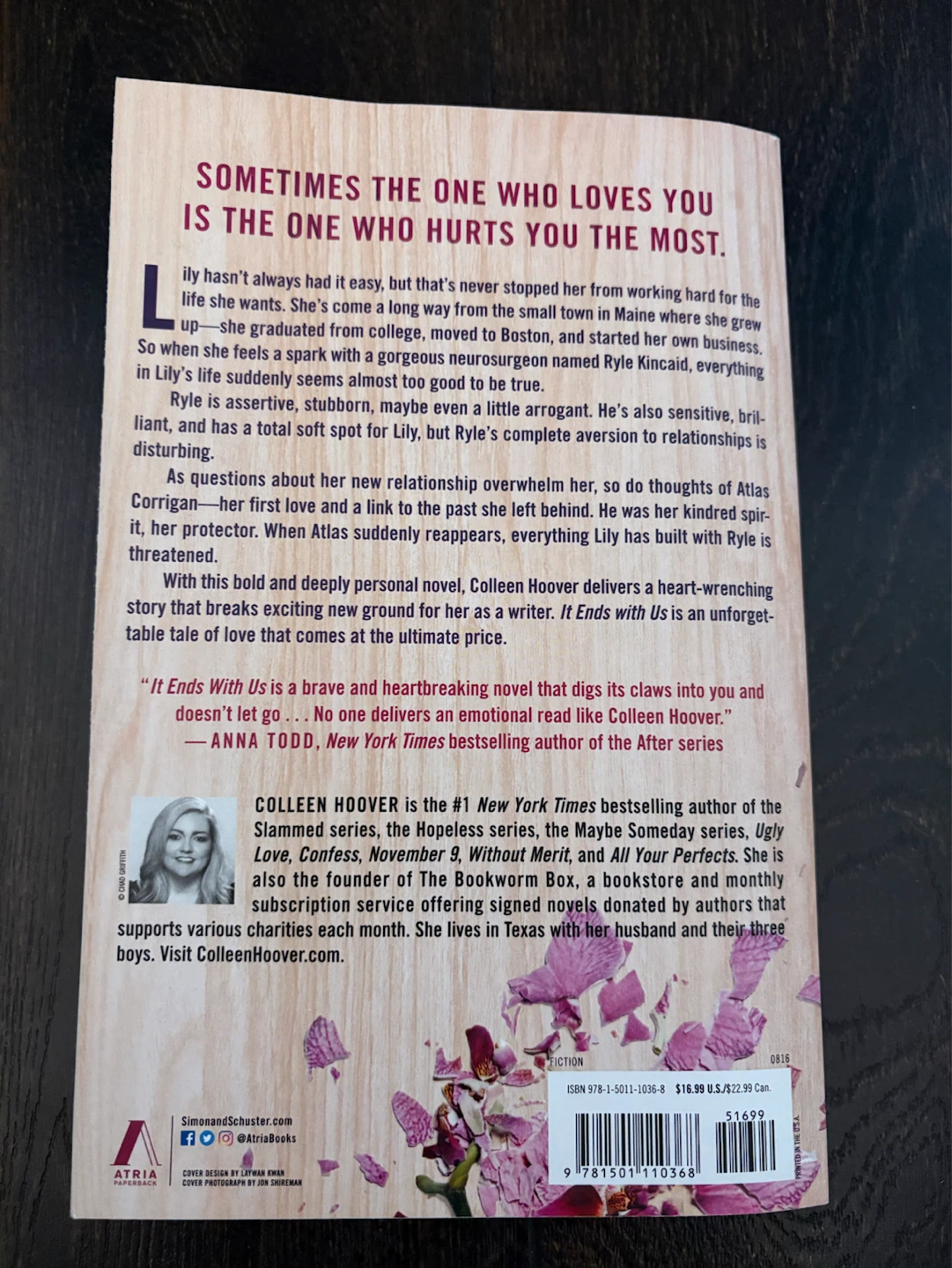 It Ends With Us by Colleen Hoover - photo 2