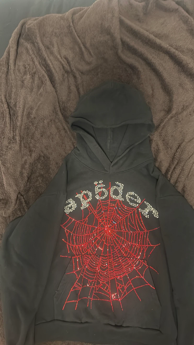 Spider Rhinestone Hoodie