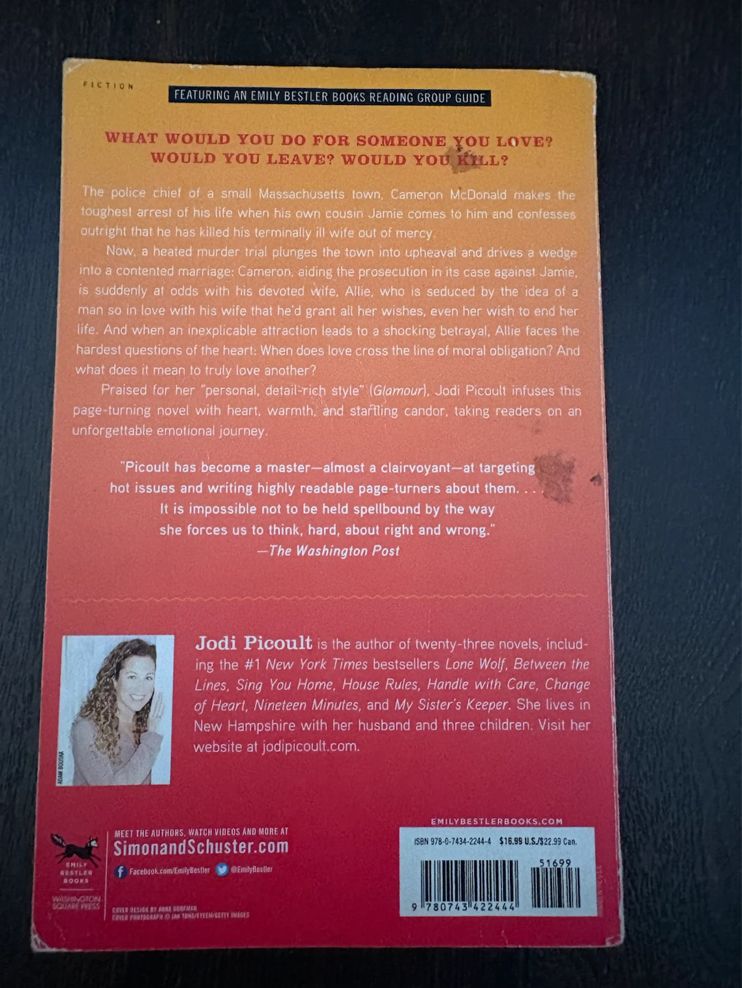 Mercy by Jodi Picoult Novel - photo 2