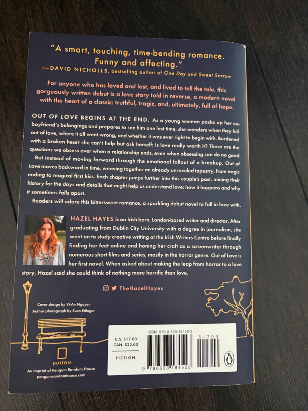 Out of Love novel by Hazel Hayes - photo 2