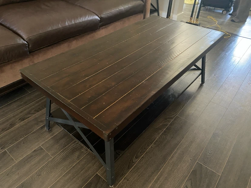 Sand & Stable Laguna Solid Pine Coffee Table (CAN DELIVER)