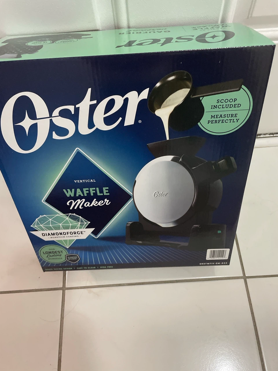 Oster Vertical Waffle Maker brand new
