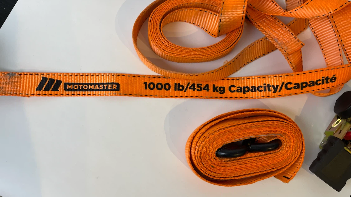 Motomaster Ratchet Tie Down Straps 1000 lb Capacity - photo 2